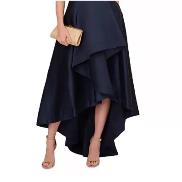 Adrianna Papell Midnight Blue High Low Formal Dress - Picture 10 of 10